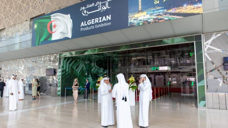 افتتاح معرض المنتجات الجزائرية بالعاصمة القطرية الدوحة
