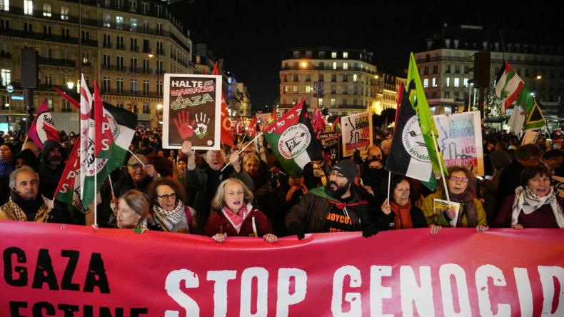 Paris: Manifestation contre un gala organisé par l’extrême droite israélienne à Paris