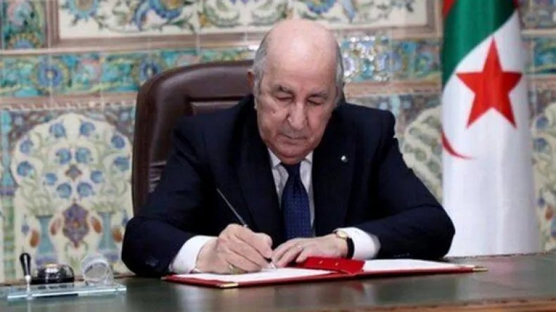 صدور المرسوم الرئاسي بشأن العفو بمناسبة الذكرى الـ70 للثورة التحريرية