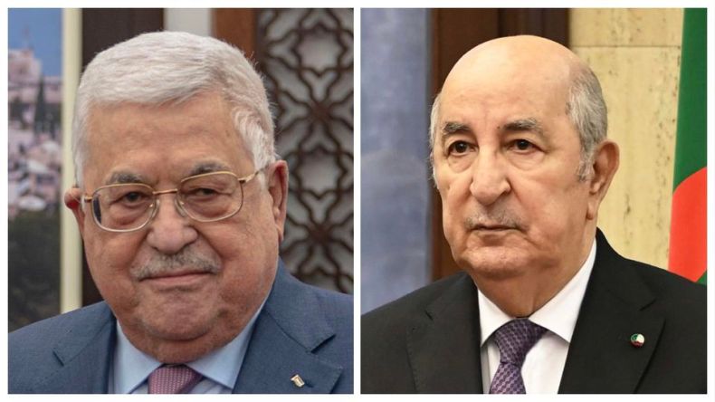 محمود عباس يهنئ الرئيس تبون بمناسبة ذكرى الثورة الجزائرية ويشيد بدعم الجزائر لفلسطين