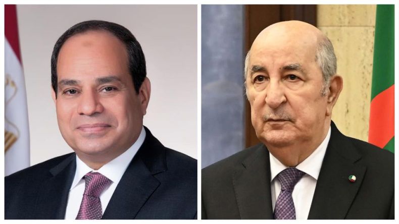 السيسي يهنئ الرئيس تبون بمناسبة ذكرى ثورة أول نوفمبر ويؤكد على عمق العلاقات المصرية الجزائرية