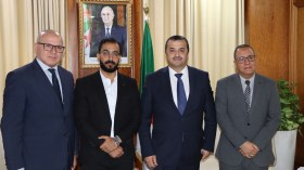 عرقاب يستقبل الباحث المبتكر لخضر حميداتو 