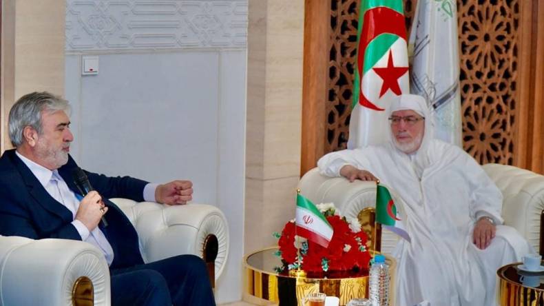 عميد جامع الجزائر يستقبل رئيس لجنة الأمن القومي في البرلمان الإيراني