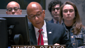 أعضاء مجلس الأمن يؤيدون مشروع وقف اطلاق النار بغزة وأمريكا ترفض