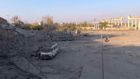 الحرب على لبنان.. صاروخ صهيوني يسقط قرب قلعة بعلبك الأثرية ويتسبب في أضرار كبيرة