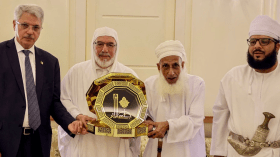 عميد جامع الجزائر يلتقي المفتي العام لسلطنة عمان