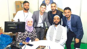 دعاة وأدباء عرب يصنعون الحدث في معرض الكتاب