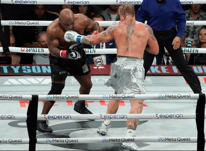 (VIDEO): Mike Tyson perd son duel face à un YouTuber