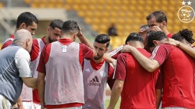 “الخضر” في مباراة شبه تحضيرية