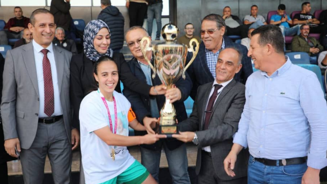 نادي فتيات أقبو يضيف لقبا جديدا