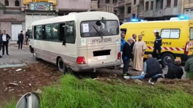 Alger: 13 blessés suite au dérapage d’un bus de transport de personnel