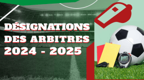 تعيين حكام مباريات الجولة التاسعة من الرابطة المحترفة الأولى