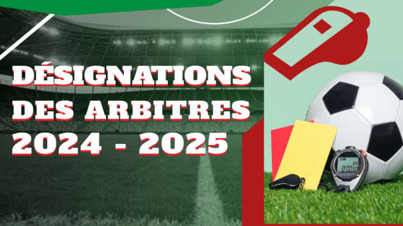 تعيين حكام مباريات الجولة التاسعة من الرابطة المحترفة الأولى