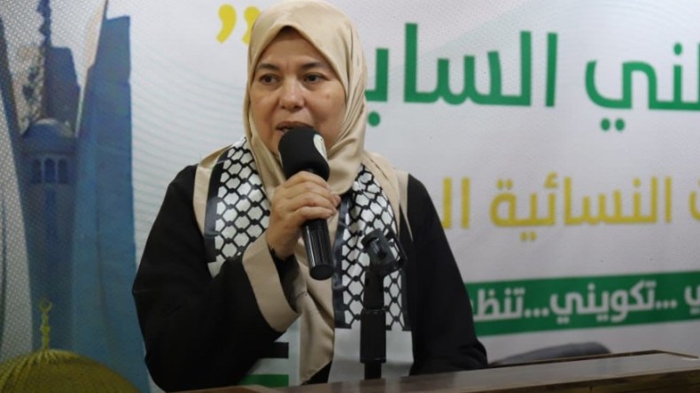 “شريكة حتى التحرير”.. نساء البركة يشحذن الهمم لدعم الغزاويات