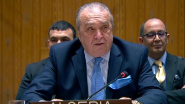 Bendjama: “The UN Security Council must act decisively to impose a ceasefire in Gaza”” 