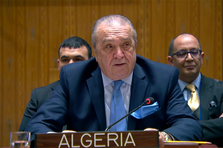 Bendjama: “The UN Security Council must act decisively to impose a ceasefire in Gaza”” 