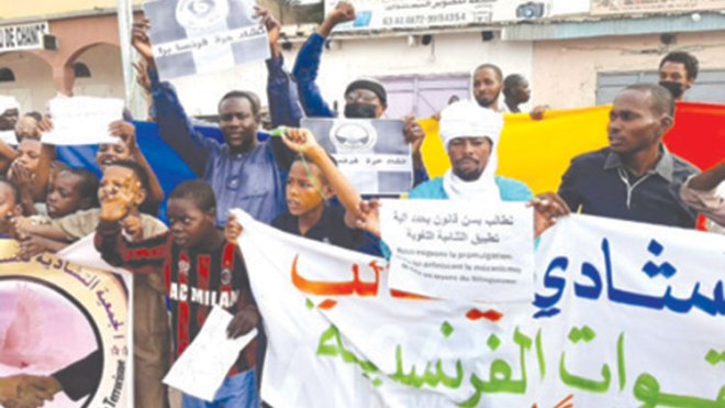 تشاد والسنغال تنتفضان ضد الوجود الفرنسي