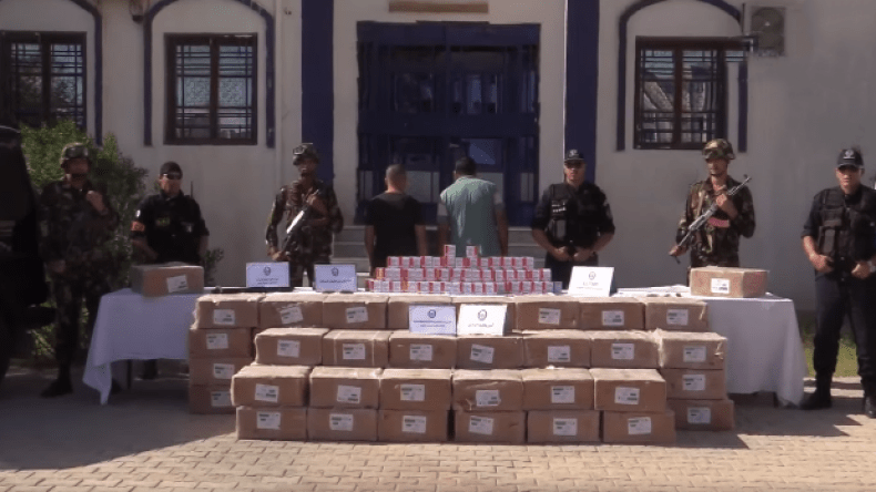 بالفيديو.. الأمن الوطني يحجز أكثر من نصف مليون قرص مهلوس بالوادي