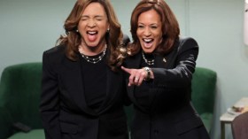 هاريس تواجه نفسها قبل الانتخابات الرئاسية في برنامج كوميدي شهير (فيديو)