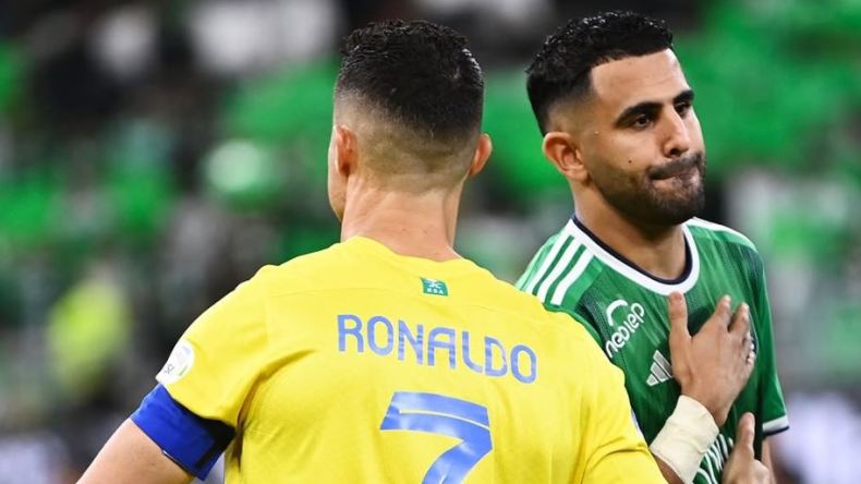 محرز في منافسة مع رونالدو