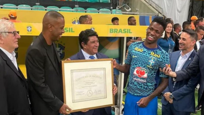 الاتحاد البرازيلي يكشف عن البلد الأصلي لفينيسيوس جونيور