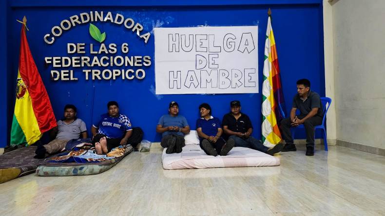 رئيس بوليفيا السابق إيفو موراليس يدخل في إضراب عن الطعام