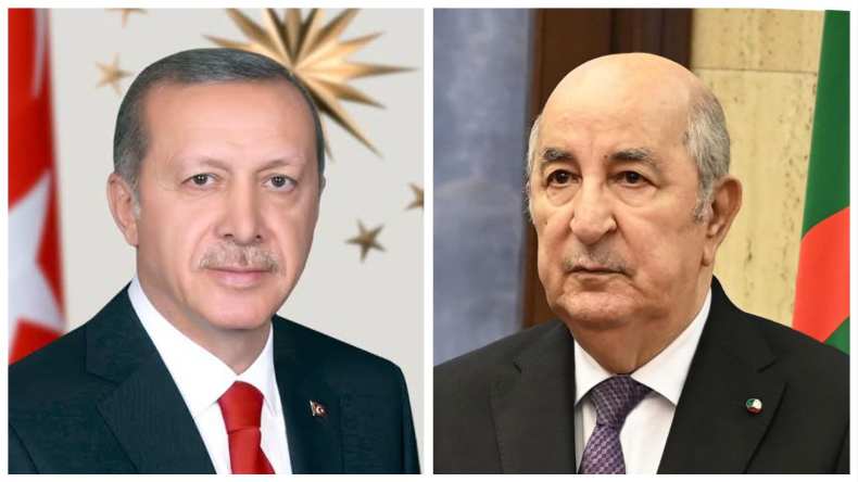 العلاقات الجزائرية التركية: هذا ما أكده أردوغان للرئيس تبون