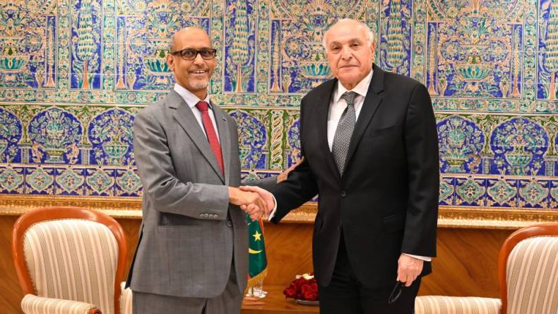 عطاف يستعرض علاقات التعاون مع سفير موريتانيا بالجزائر