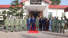 وزير الصناعات الكونغولي يزور مدرسة تقنيات المعتمدية