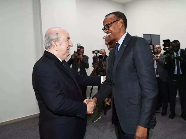 Le président de la République reçoit à Nouakchott son homologue rwandais