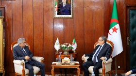 وزير الداخلية يستقبل الأمين العام لمجلس وزراء الداخلية العرب