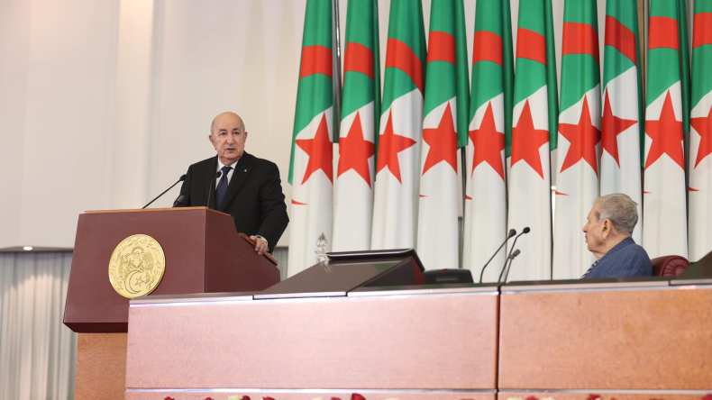 الرئيس تبون: نحن مع فلسطين حتى تنال استقلالها