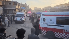 جمعية البركة الجزائرية تدخل 9 سيارات إسعاف إلى قطاع غزة (فيديو)