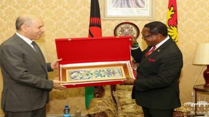 سايحي يُسلم رسالة الرئيس تبون لنظيره المالاوي