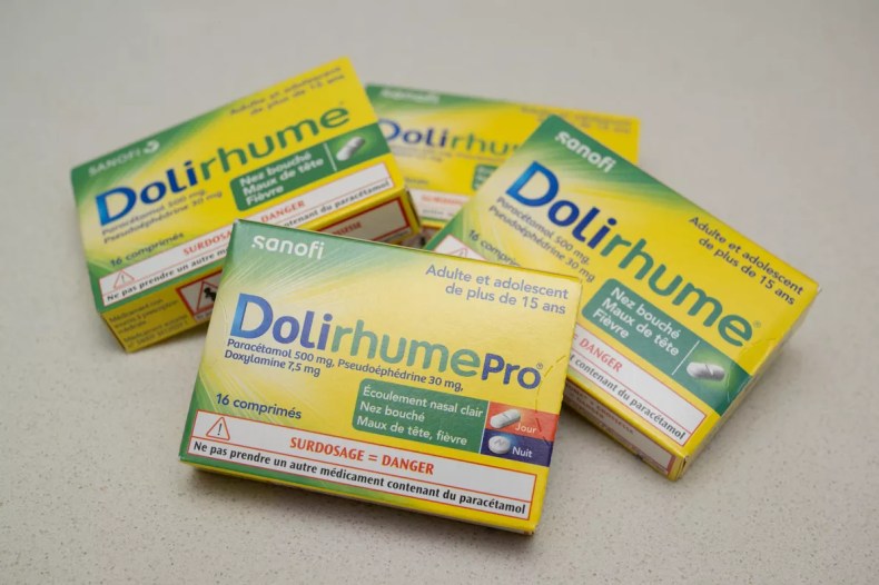 Les médicaments anti-rhume sont désormais interdits à la vente libre