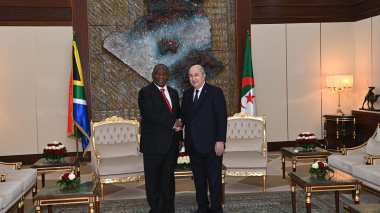 Le président sud-africain salue le rôle de l’Algérie au Conseil de sécurité
