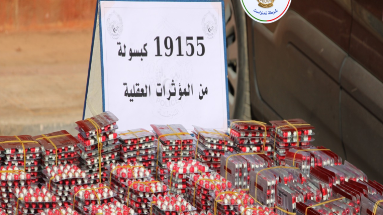 شرطة تمنراست: حجز أزيد من 19 ألف كبسولة من المؤثرات العقلية