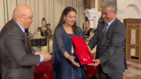 الفنّانة اللبنانية لارا حتي للشّروق العربي: مشاركتي في “روح الجزائر” هديّة ومن أهم التّجارب في حياتي الفنّية