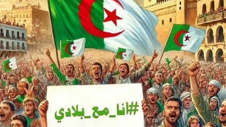 “أنا مع بلادي”.. جزائريون يلجمون الخونة وعملاء المخزن