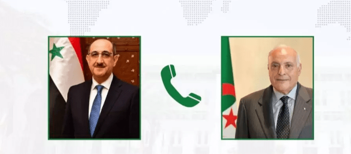 L’Algérie réaffirme sa solidarité absolue avec la Syrie