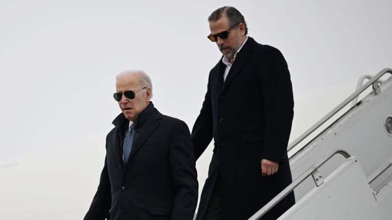 Joe Biden gracie son fils Hunter!