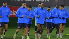 بالفيديو.. شباب بلوزداد يخوض أول حصة تدريبية بالقاهرة تحسبا لمواجهة الأهلي