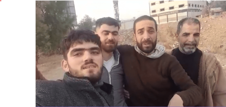 VIDEO: détenus syriens sauvés une demi-heure avant d’être exécutés