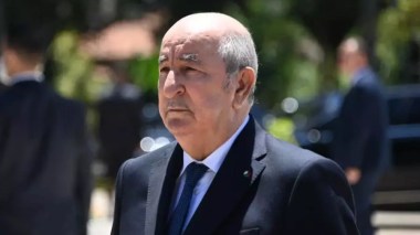 Arrivée du président de la République au Palais de la culture