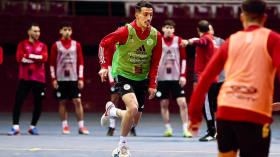 بالصور.. المنتخب الوطني لكرة القدم داخل القاعة ينهي تربصه التحضيري