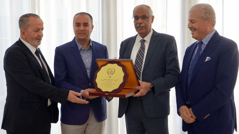 رئيس “الفاف” يستقبل وفدًا من اتحاد شمال إفريقيا
