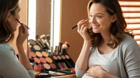 إفراط الحوامل في استخدام مواد التجميل يهدّد صحة الأطفال