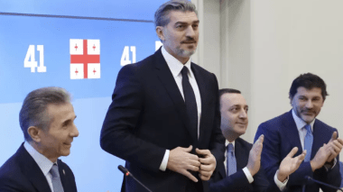 Un ancien footballeur élu président de la Géorgie