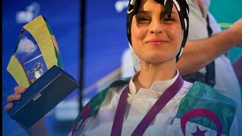 بالفيديو.. شيف جزائرية تفتك المرتبة الأولى عالميا في تحدي النكهات بقطر 