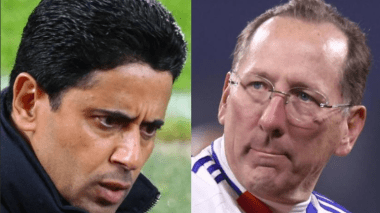 Échanges incendiaires entre Al-Khelaïfi et le président de l’OL!